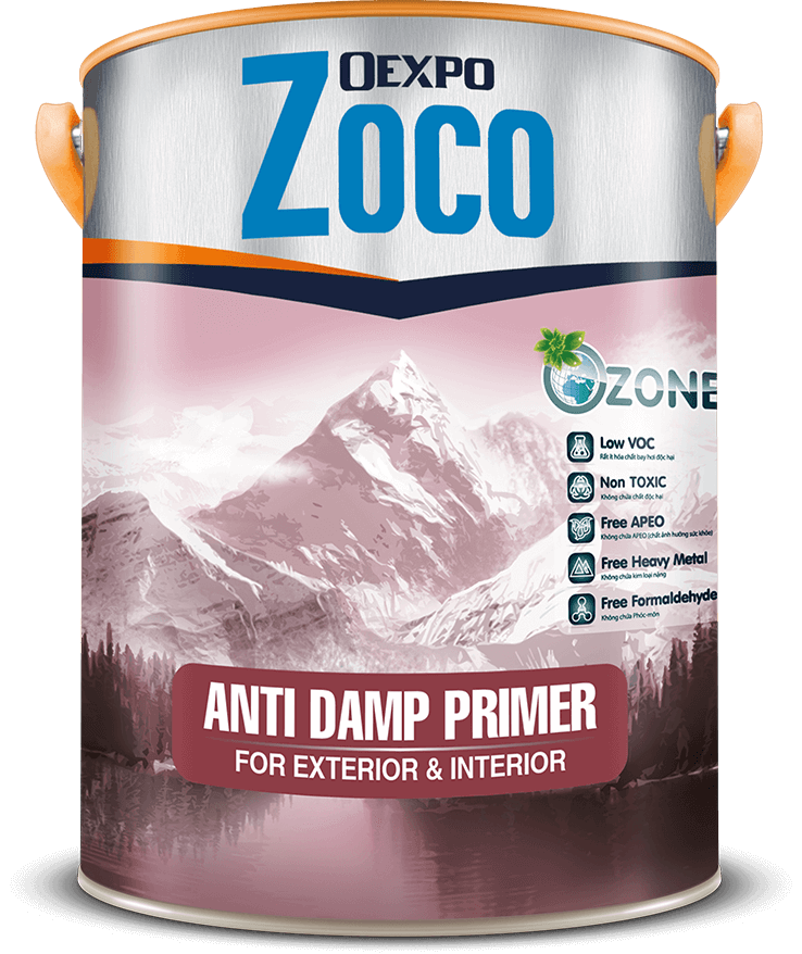 OEXPO ZOCO ANTI DAMP PRIMER FOR EXTERIOR & INTERIOR 