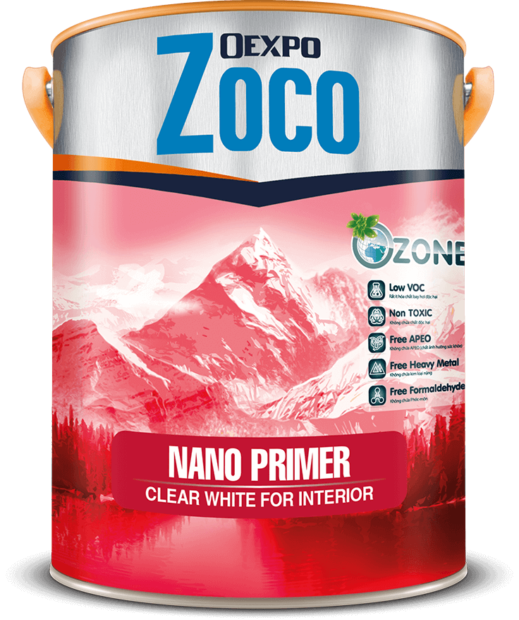 OEXPO ZOCO NANO PRIMER CLEAR WHITE FOR INTERIOR 