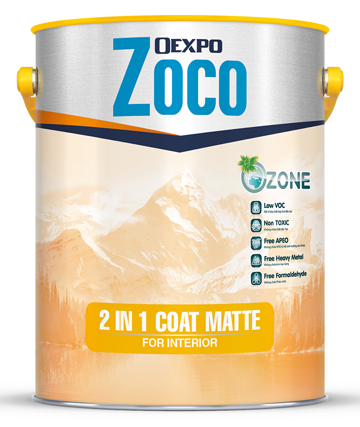 OEXPO ZOCO 2 IN 1 COAT MATTE FOR INTERIOR 